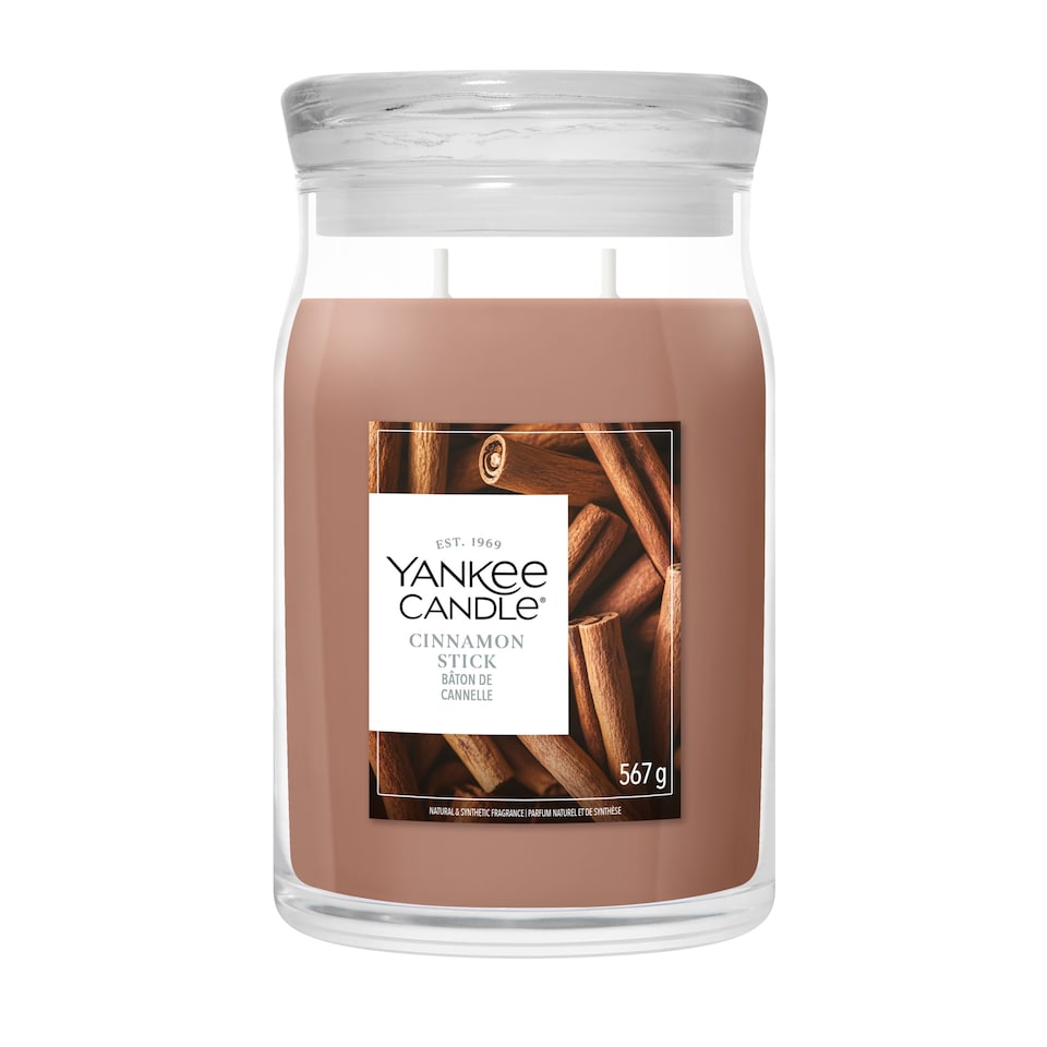 image 1 of Yankee Candle Signature Large Jar Cinnamon Stick 567g