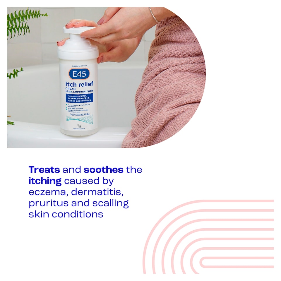 image 1 of E45 Itch Relief Cream 500g