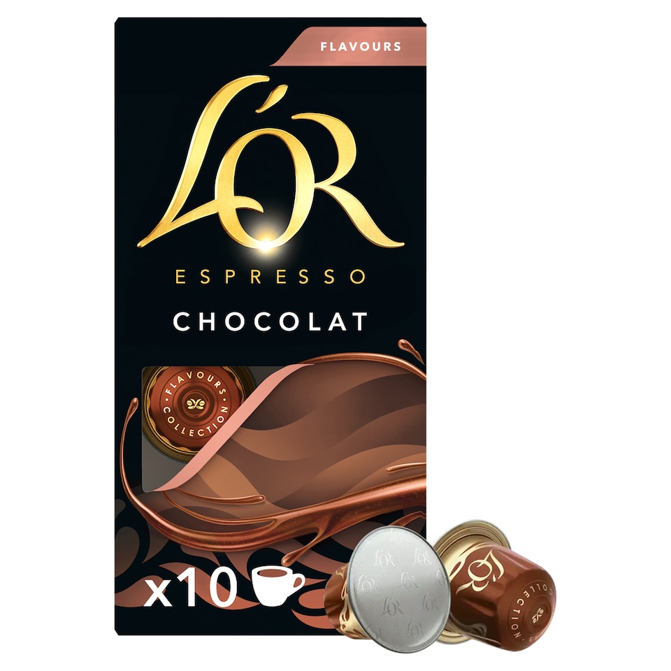 image 1 of L'or. Espresso Chocolate Ground Coffee 10 Pack 52G