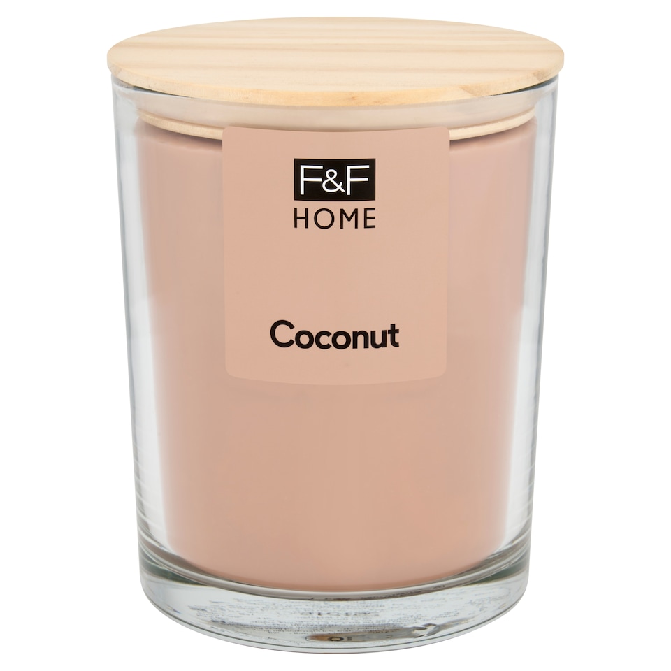 image 1 of F&F Home  Coconut Candle 300g