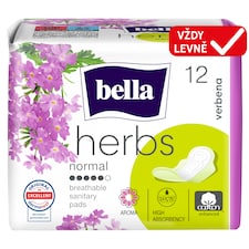 Bella Herbs Verbena parfémované hygienické vložky 12 ks