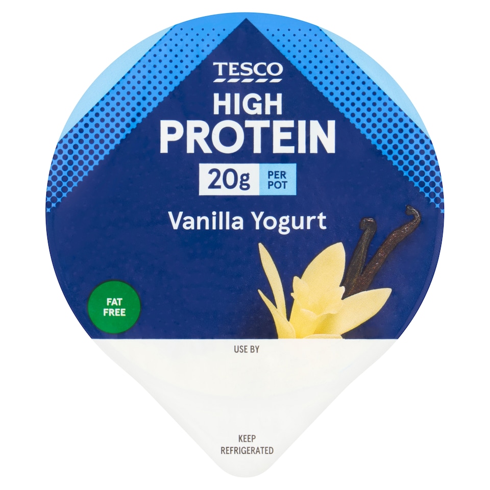 Tesco High Protein Vanilla Yogurt 215g