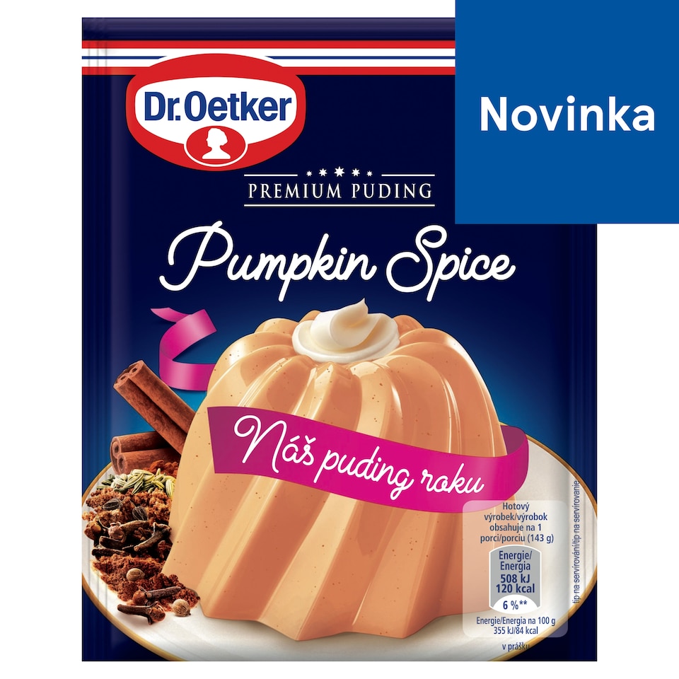 Dr. Oetker Premium Puding Pumpkin Spice 40 g