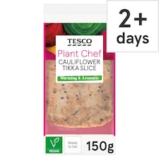 Tesco Plant Chef Cauliflower Tikka slice 150g