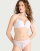image 3 of F&F 2-Pack Lace Trim Brazilian Knickers in Multi