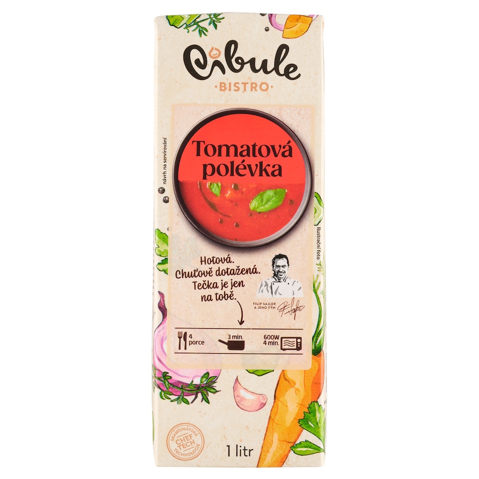 image 1 of Cibule Bistro Tomato Soup 1L