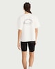 image 2 of F&F Active EVERYHOUR Pure Cotton Pilates Club Oversized Fit T-Shirt in Cream