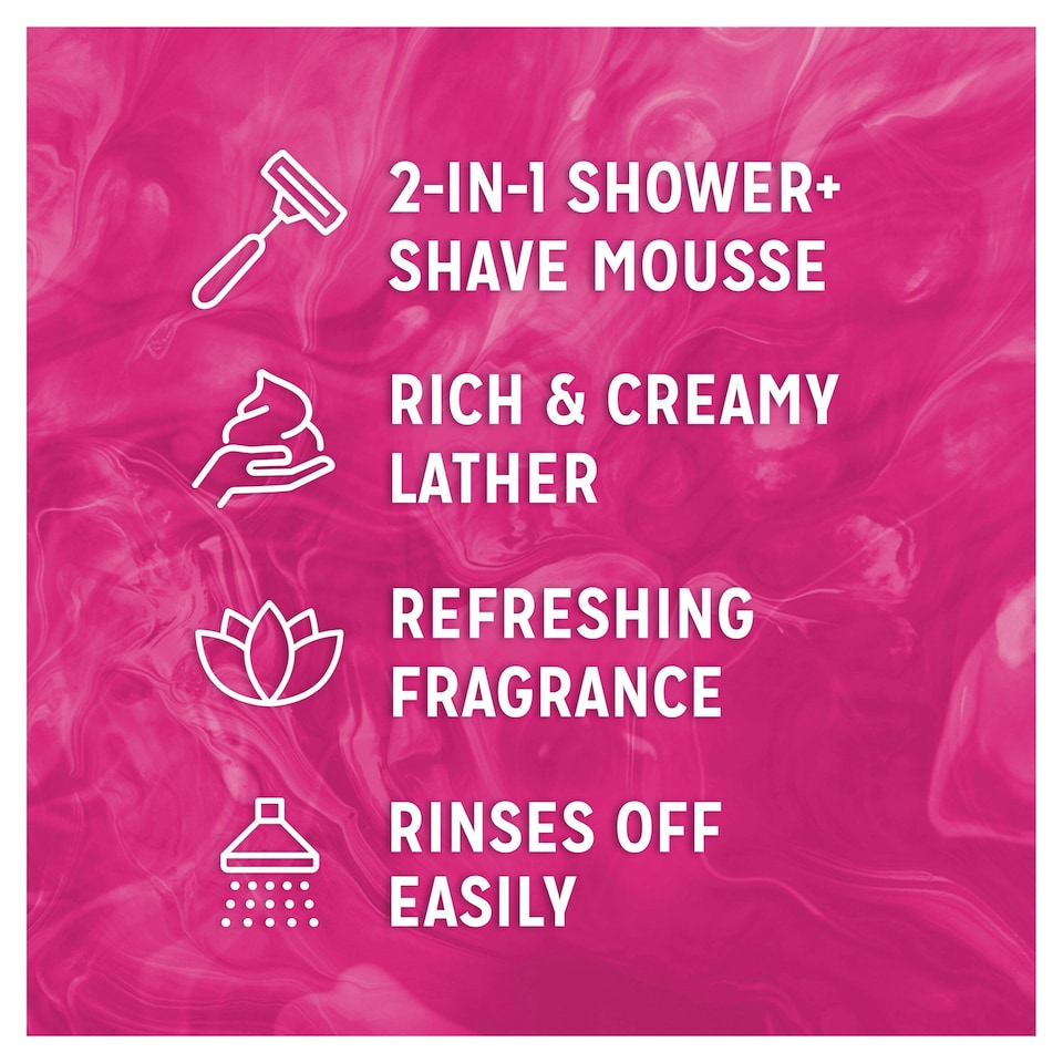 image 1 of Radox Feel Vivacious Shower Mousse 200Ml