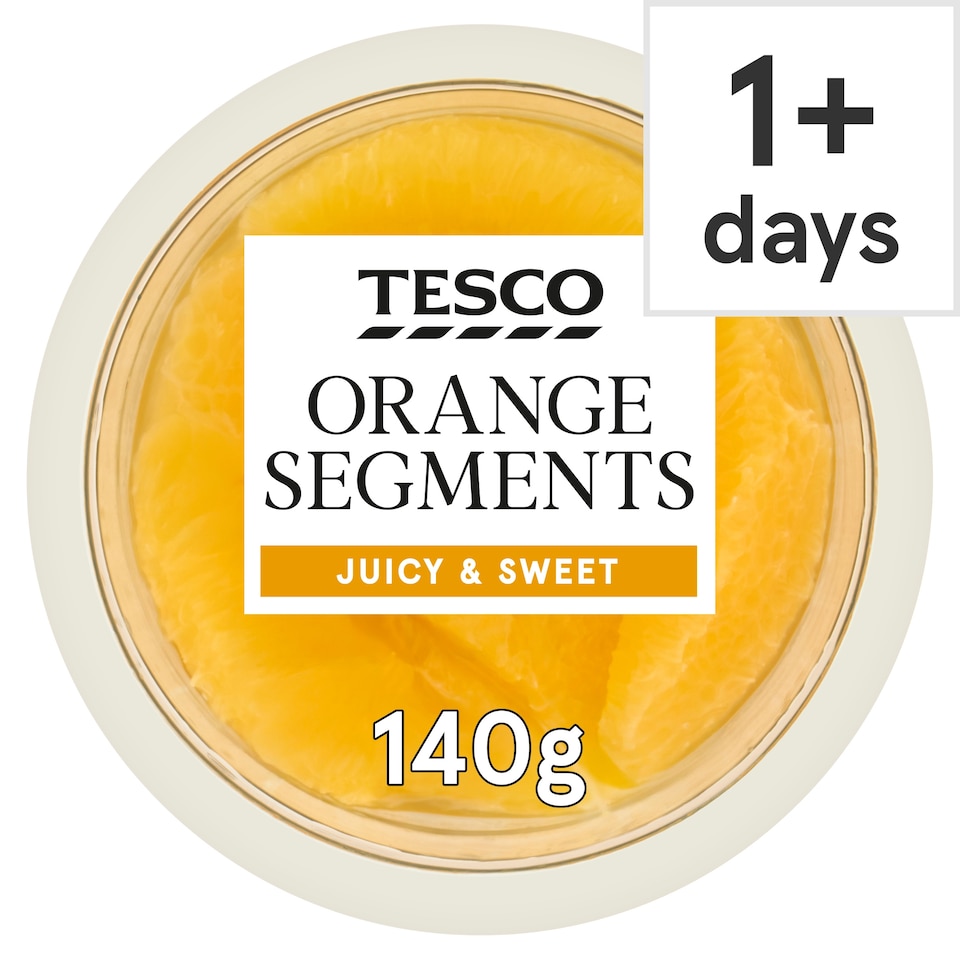 TESCO Orange Segements 140g
