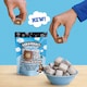 image 4 of Ben & Jerry's Brookies & Cream 'Peaces' 160ml