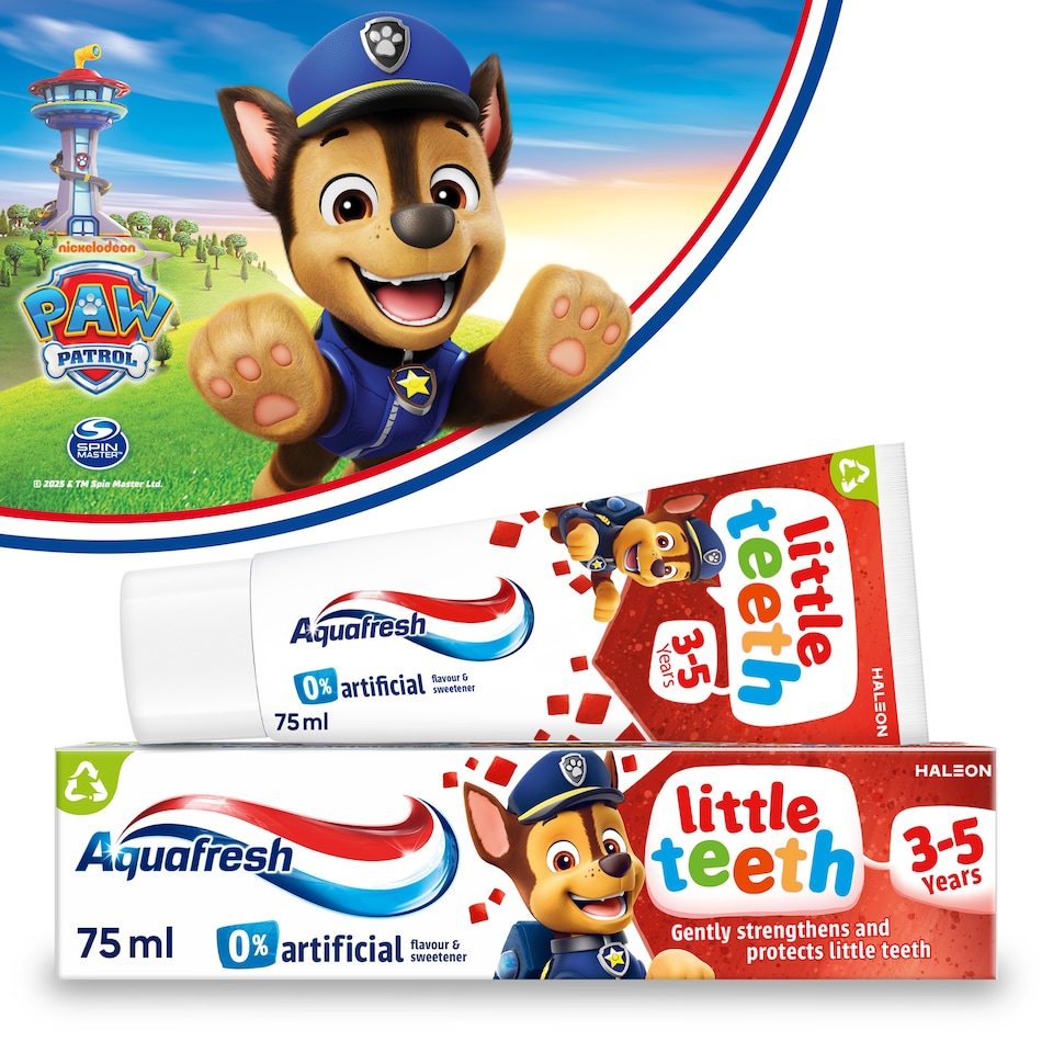 image 1 of Aquafresh Little Teeth Toothpaste 3-5 Years 75ml