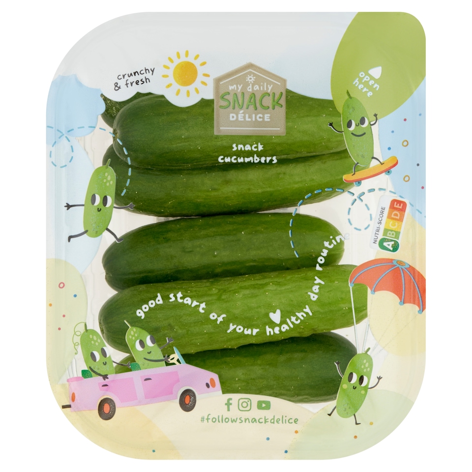 Donnelly Fresh Snacking Cucumbers 200g