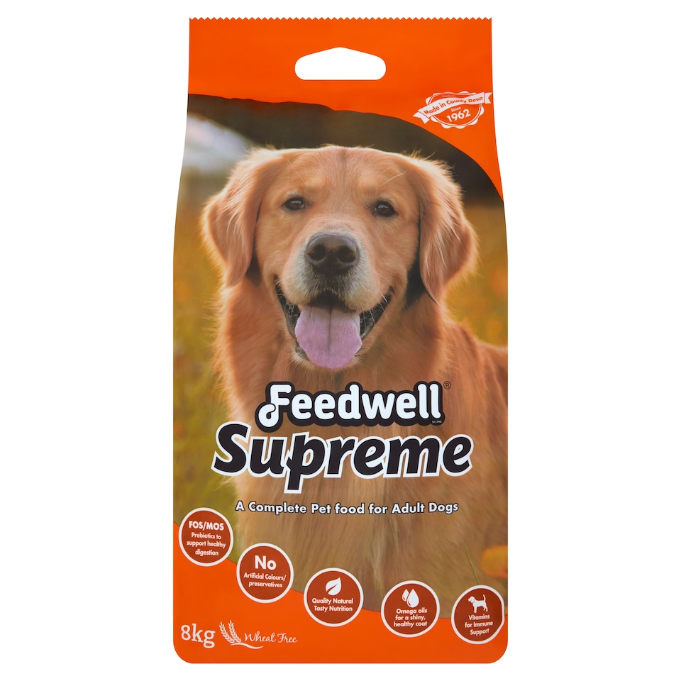 Feedwell Supreme Dry Dog Food 8Kg