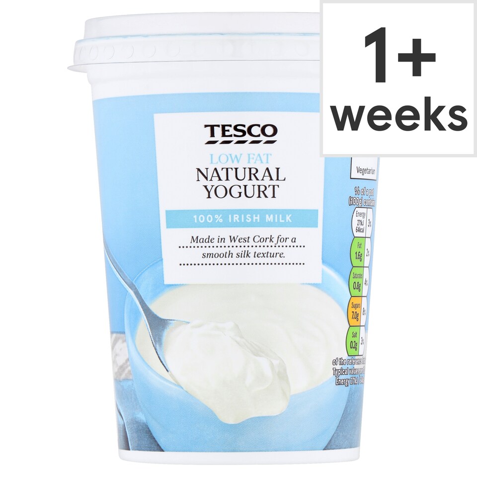 Tesco Low Fat Natural 500G