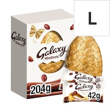 Galaxy Minstrels Milk Chocolate Easter Egg 204g