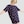 Navy, F&F Pure Cotton Candy Cane Print Nightdress in Navy