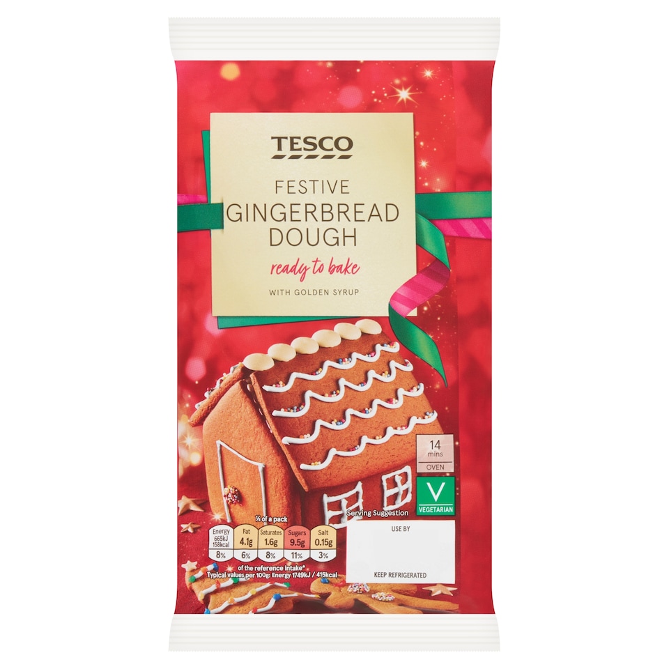 Tesco Gingerbread Dough 350G