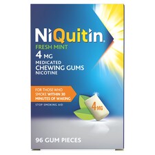 NIQUITIN 4MG GUM MINT 3 96 S
