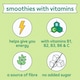 image 4 of Innocent Super Smoothie Invigorate, Kiwi & Cucumber Juice with Vitamins 300ml