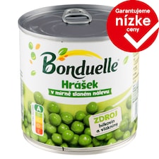 Bonduelle Hrášok v mierne slanom náleve 400 g