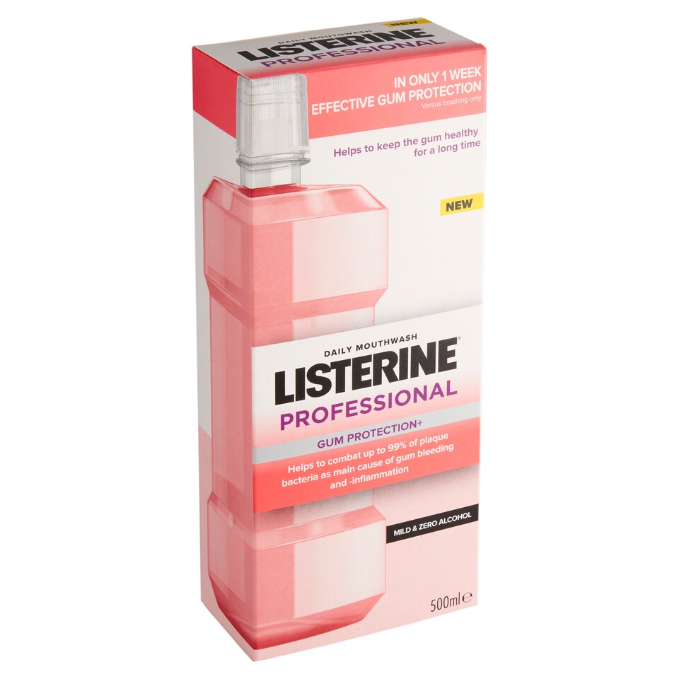 Obrázek 1 pro produkt Listerine Professional ústní voda 500ml