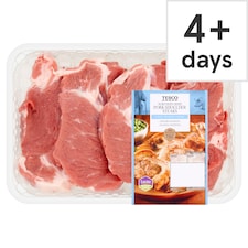 Tesco Northern Irish Pork Shoulder Steaks 700g
