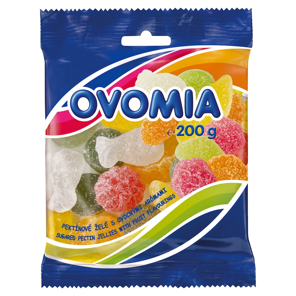 Ovomia Pectin Jelly with Fruit Flavors 200 g