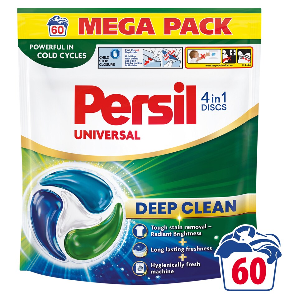 Persil Discs 4in1 Universal dávkovaný prací prostriedok 60 praní 990 g