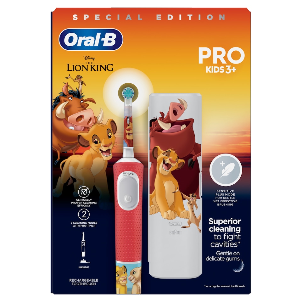 image 1 of Oral-B Pro Kids Electric Toothbrush