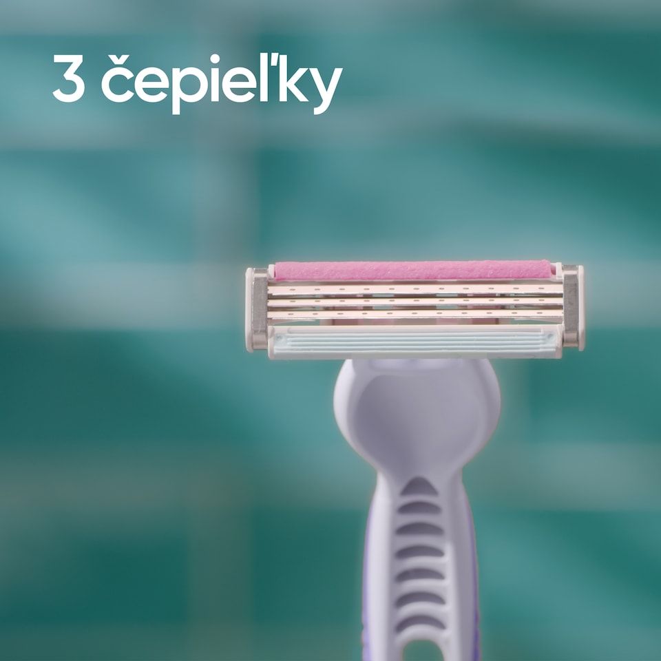 image 1 of Gillette Venus 3 Colors Disposable Razors, Pack Of 6