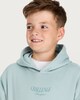 image 2 of F&F Boys Printed Pocket Front Hoodie in Mint