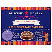 Delicious F/From Celebration Cake Choc Kit 740g