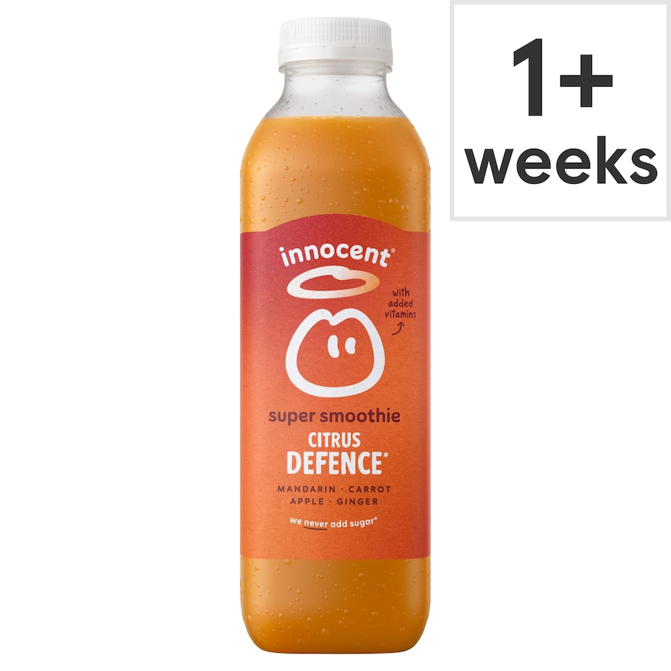 image 1 of Innocent Super Smoothie Recharge, Mandarin & Carrot 750ml