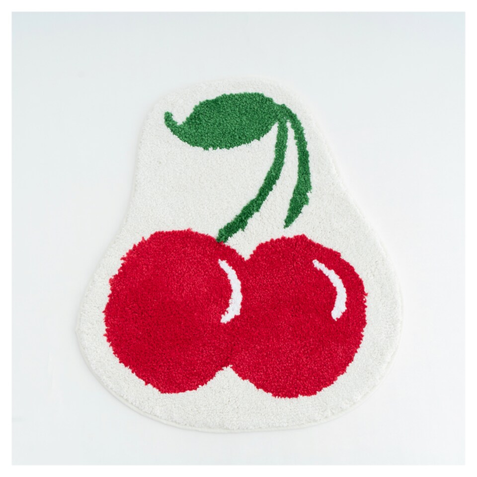 F&F Home Cherry Rug