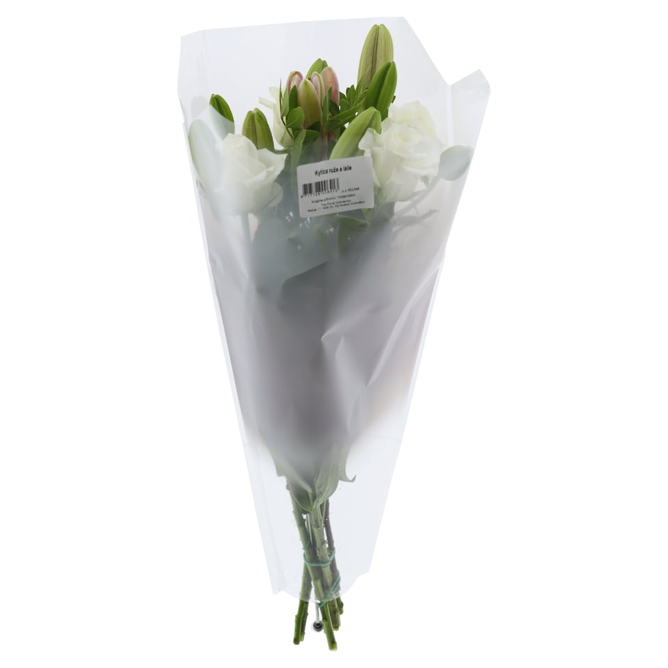 image 1 of The Floral Connection Bouquet of Roses and Lilies
