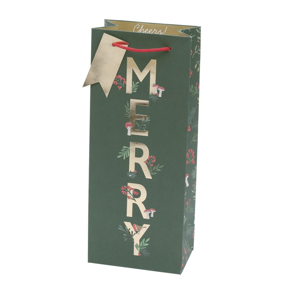 T. Merry Bottle Gift Bag