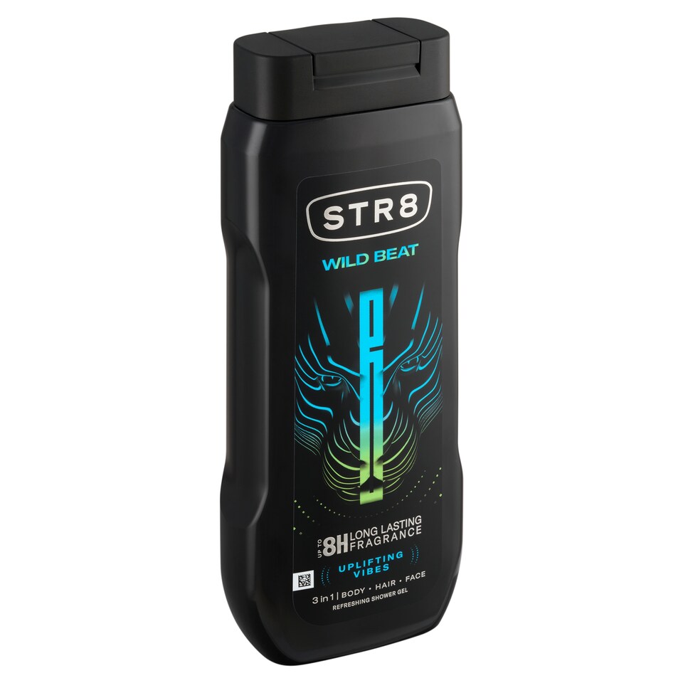 Obrázek 1 pro produkt STR8 Wild Beat osvěžující sprchový gel 3 v 1 400ml