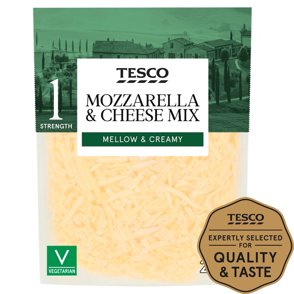 Tesco Mozzarella & Cheese Mix 200g