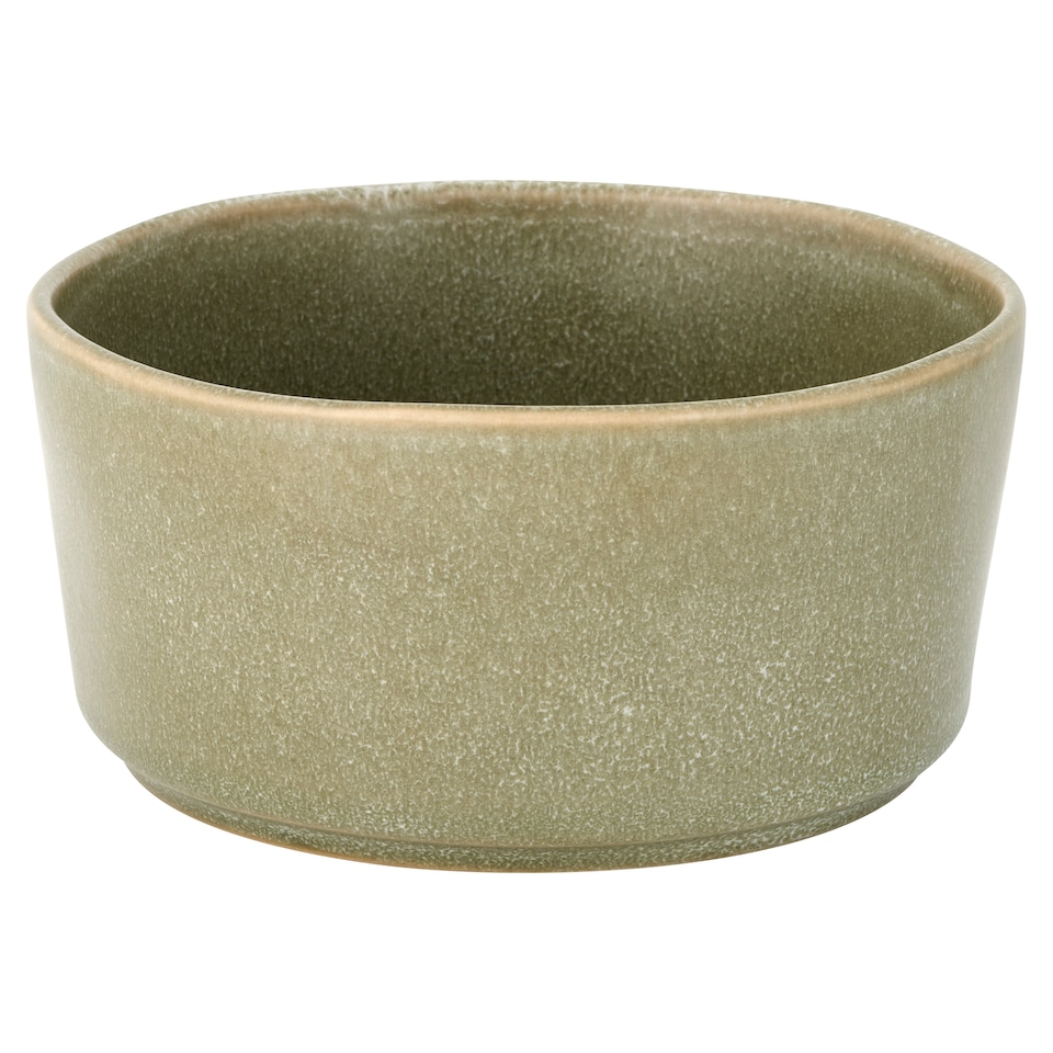 Fox And Ivy Khaki Moss Cereal Bowl