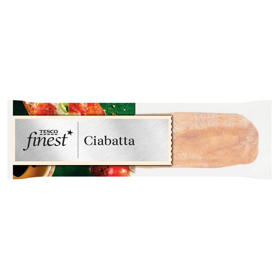 Tesco Finest Plain Ciabatta Each