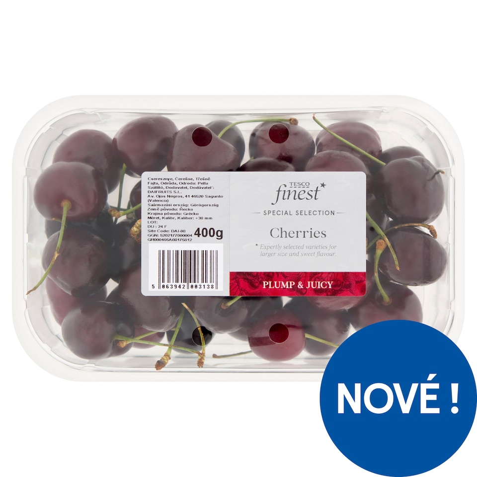 Tesco Finest Třešně 400g