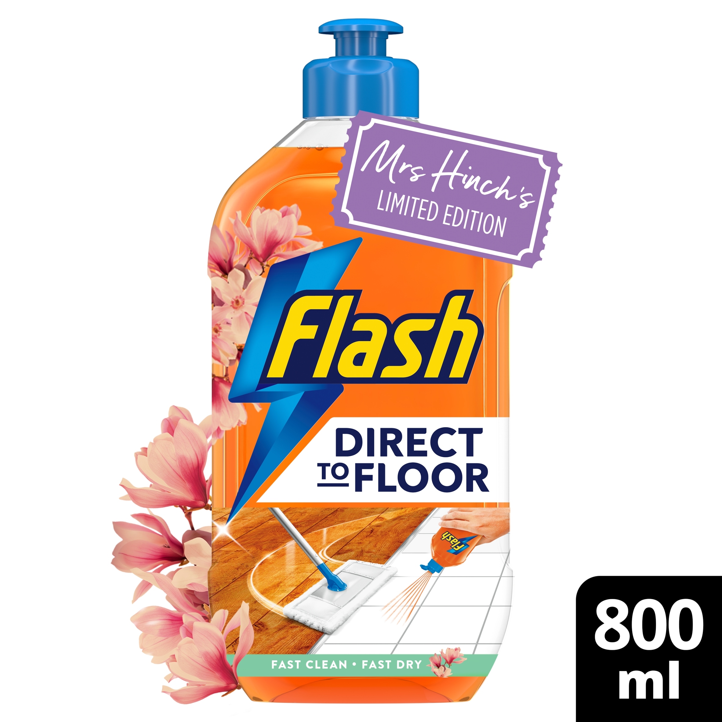 Flash Direct To Floor Mrs Hinch's Limited Edition Midsummer Memories 800ml