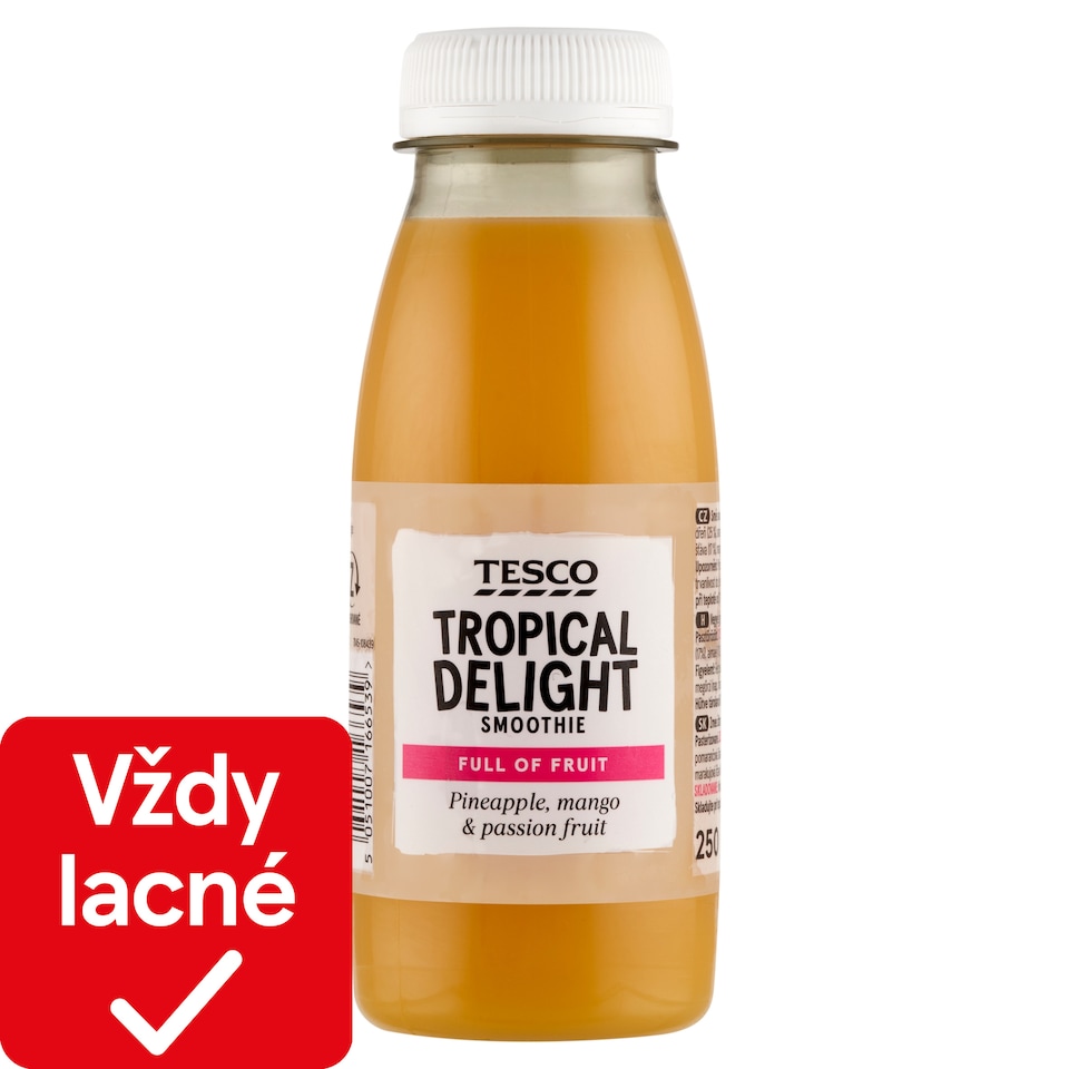 Tesco Zmes štiav a pretlakov z viacerých druhov ovocia 250 ml