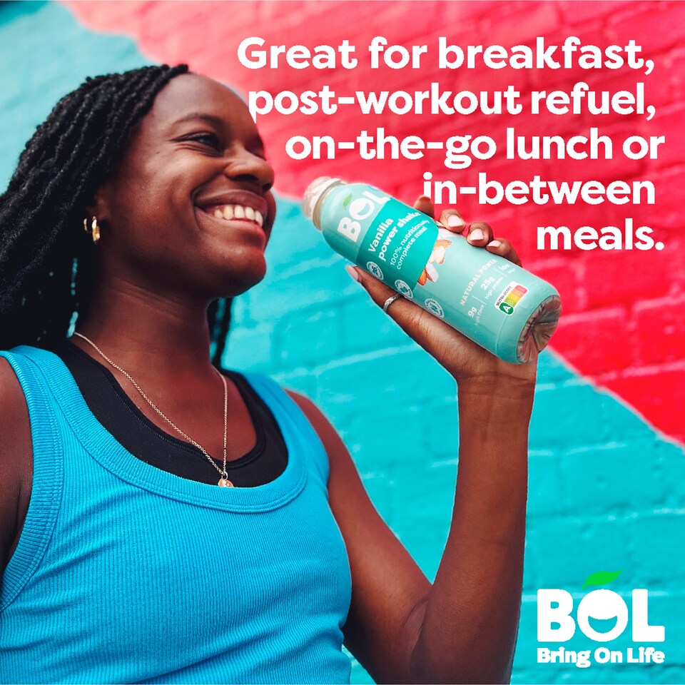 image 1 of BOL Vanilla Power Shake 410g