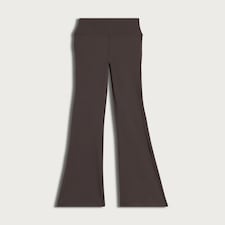 F&F Active ULTRASTRETCH High Waisted Flared Leggings in Chocolate