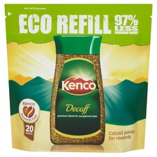 Kenco Decaffeinated Instant Coffee Refill 150G