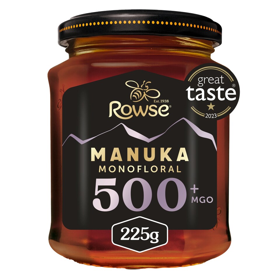 image 1 of Rowse Authentic Manuka New Zealand Honey 500+ Mgo 225G