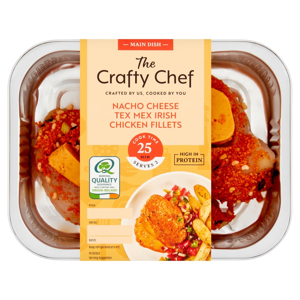 The Crafty Chef N/Chse Irish Chicken Fillets 360G