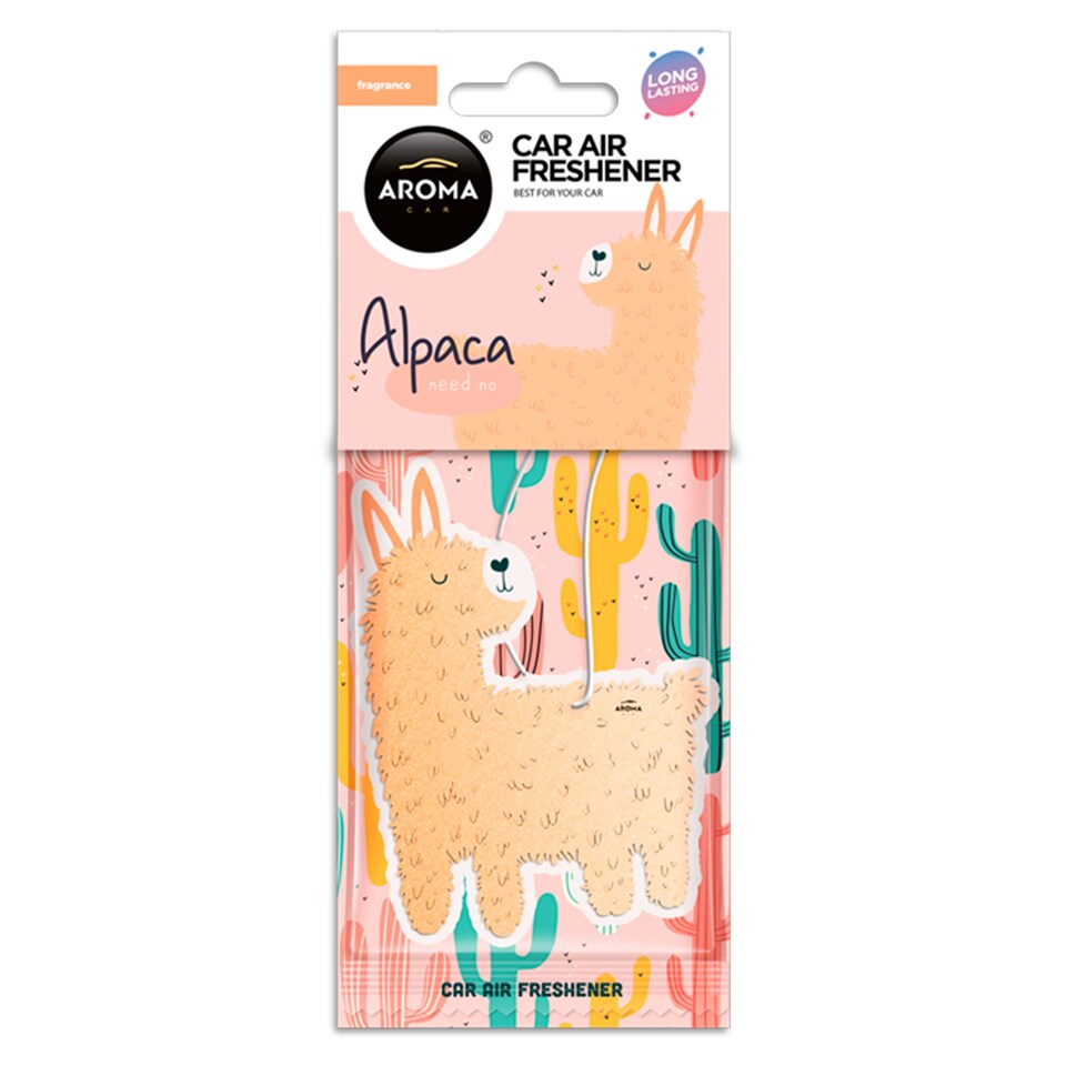 Aromatherapy Car Alpaca Pomelo Air Freshener