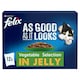 image 1 of FELIX As Good As it Looks Favourites with Veg in Jelly Wet Cat Food 12x85g